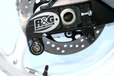 Přídavné ochranné špulky na kyvku (pár), Suzuki GSXR600/750 K6-K9, černé
